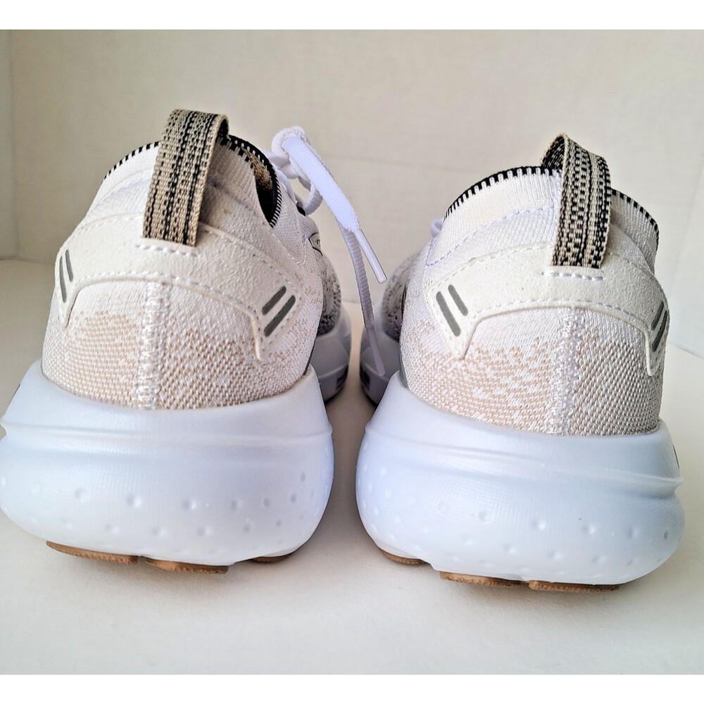 Brooks Glycerin 21 StealthFit Running Shoes Women's 9.5 B White Gray NWOB - Picture 9 of 14